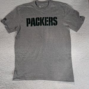 Nike Packers Gray Short Sleeve Tee Size Medium